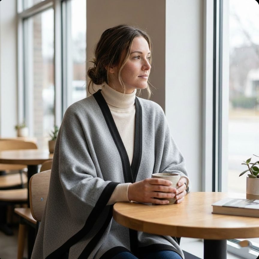 The Artisan Cape | 100% Pure Himalayan Cashmere