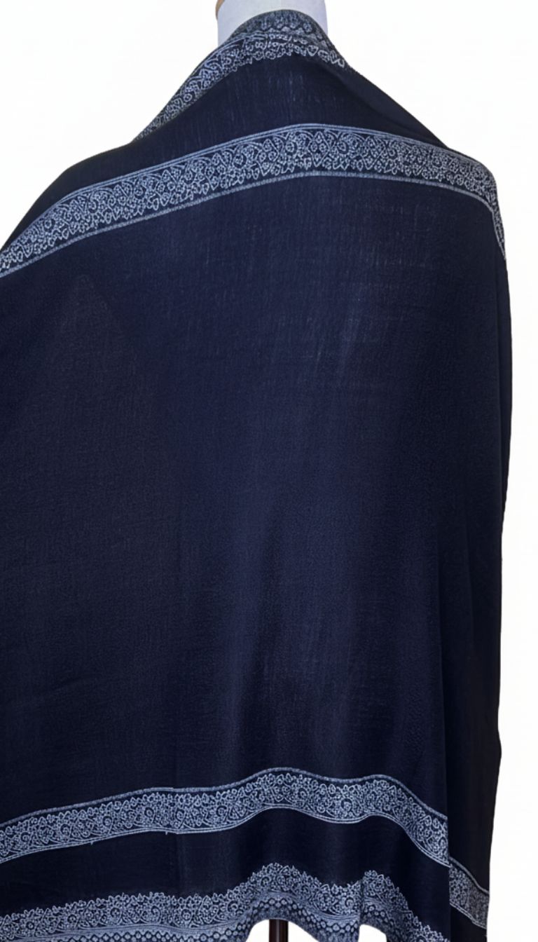 100% Pure Himalayan Cashmere Pashmina Shawl - Signature Neutral & Pattern Collection
