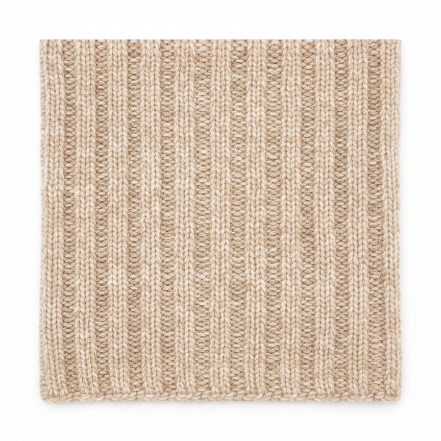 Ella Ribbed Hand-Knitted Himalayan Cashmere Sweater For Women