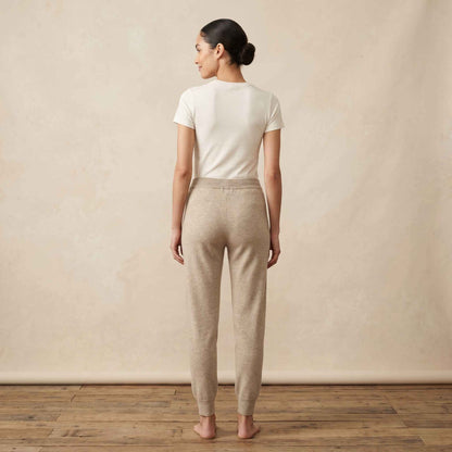 The Zenith Natural Jogger Undyed Himalayan Cashmere For Women