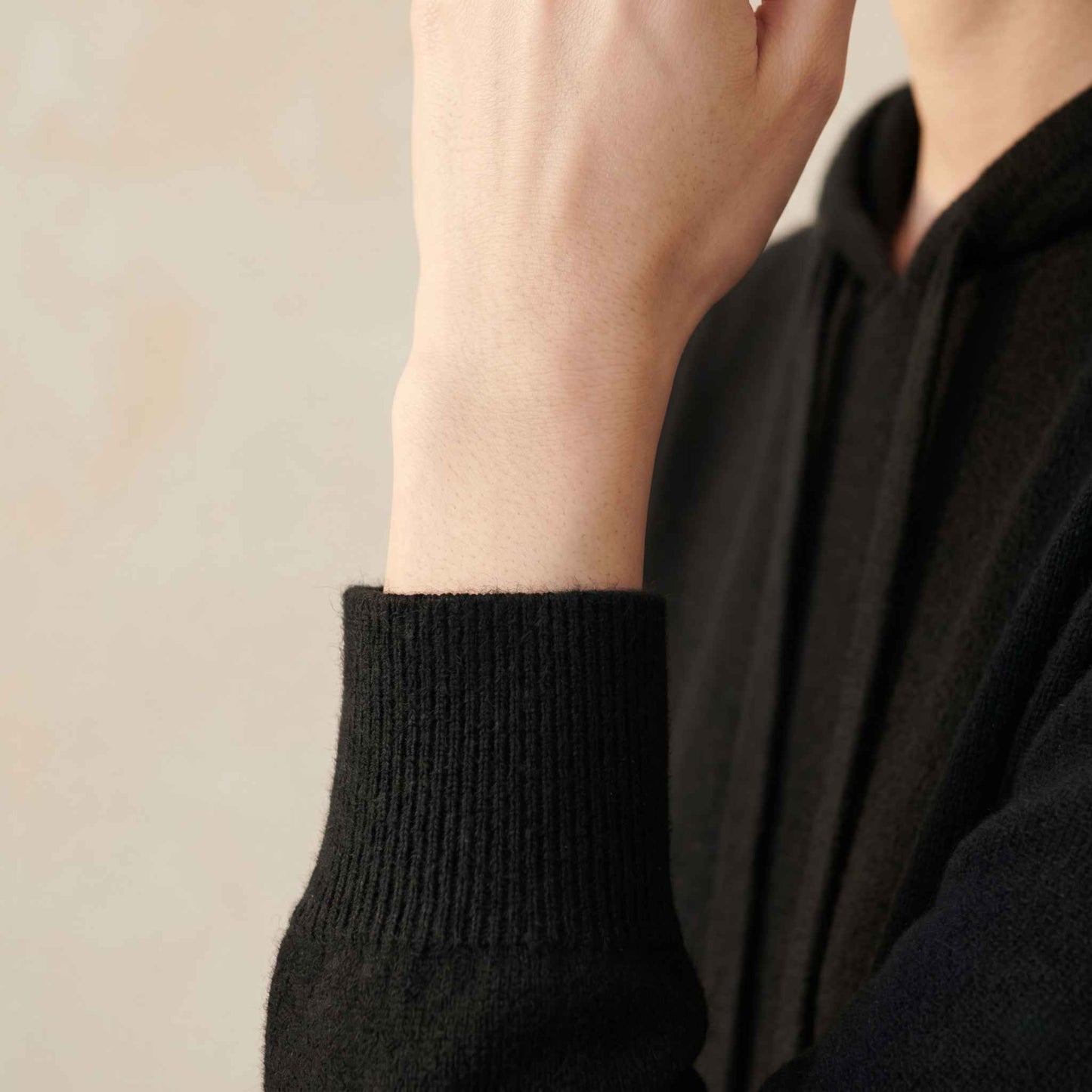 100% Cashmere Women's Pullover Hoodie — 2-Ply 16-Micron Himalayan Cashmere