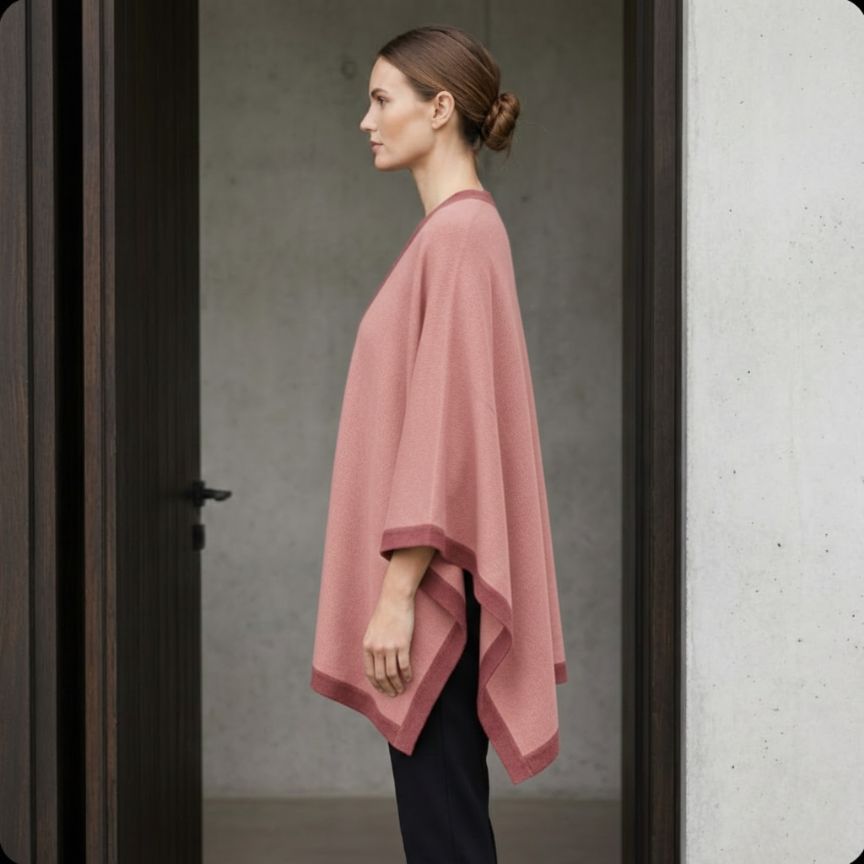 The Artisan Cape | 100% Pure Himalayan Cashmere