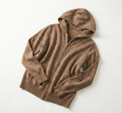 Exclusive Toast Melange Kora Zip Hoodie