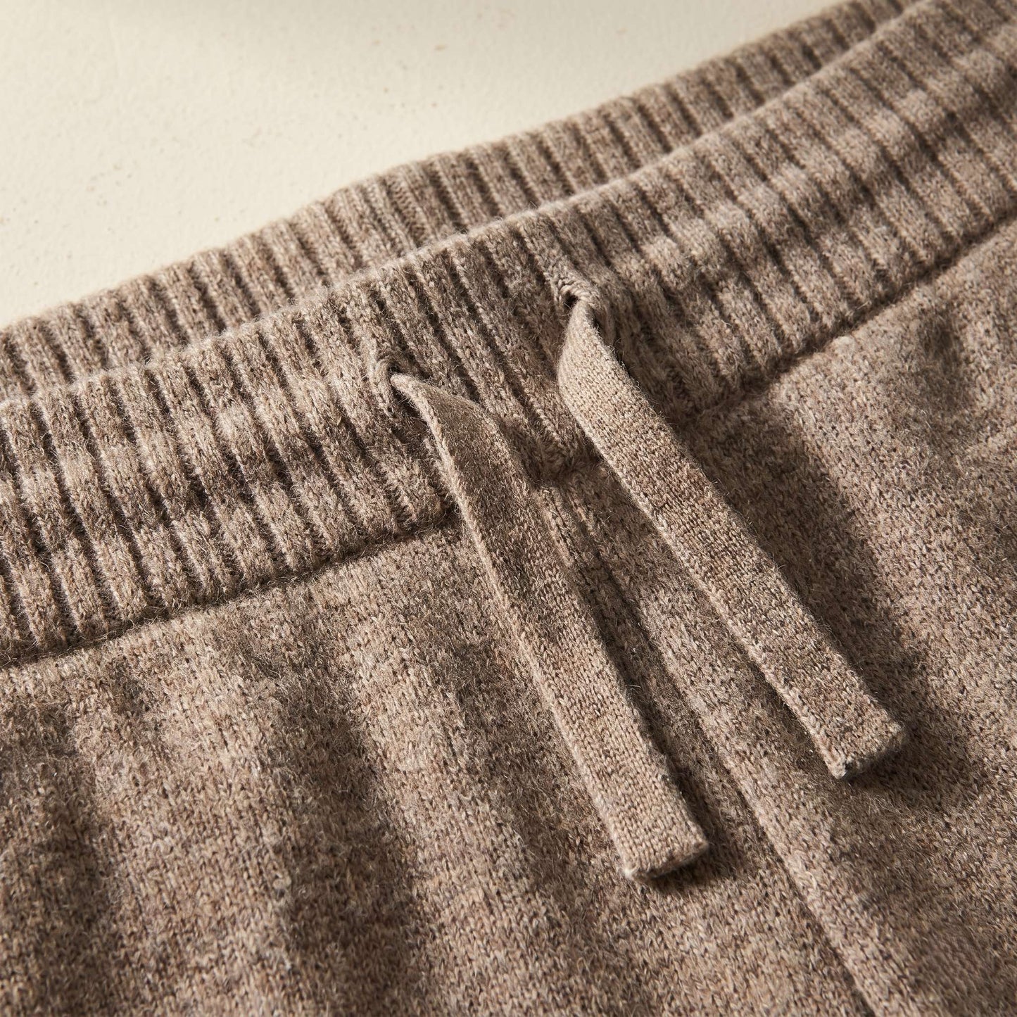 Zenith Natural Undyed Himalayan Cashmere Jogger For Men — Himalayan cashmere, view 4