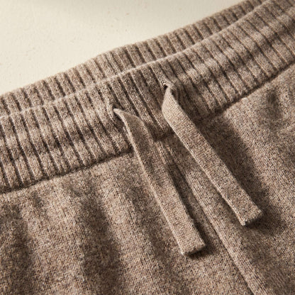 Zenith Natural Undyed Himalayan Cashmere Jogger For Men — Himalayan cashmere, view 4