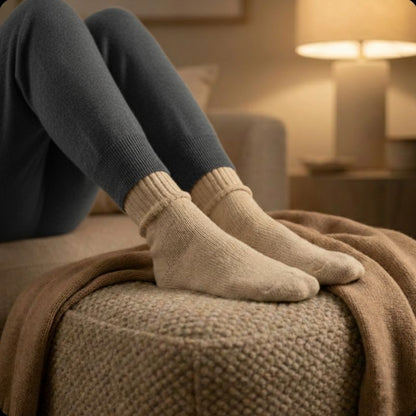 The Zenith Natural Jogger | 100% Undyed Pure Himalayan Cashmere