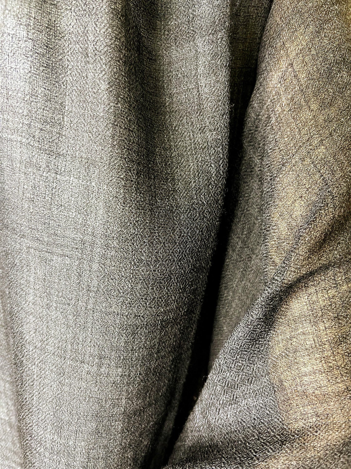 100% Pure Himalayan Cashmere Pashmina Shawl - Mustang Collection Himalayan Dusk Grey