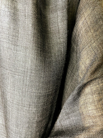 100% Pure Himalayan Cashmere Pashmina Shawl - Mustang Collection Himalayan Dusk Grey