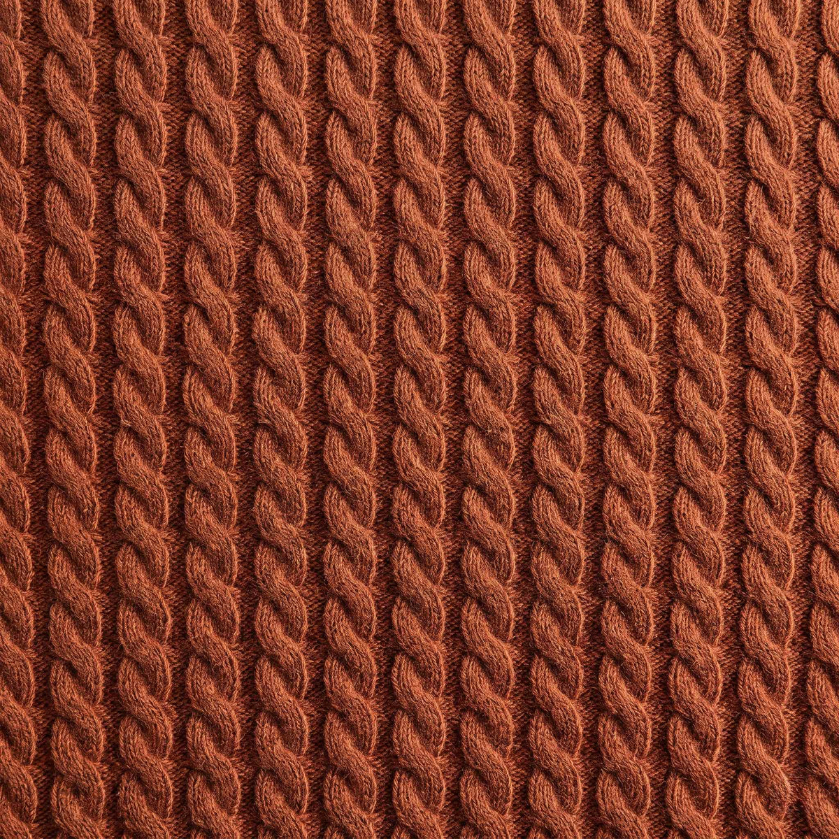 Men's cable-knit cashmere sweater, Atlas in Caramel - view 5