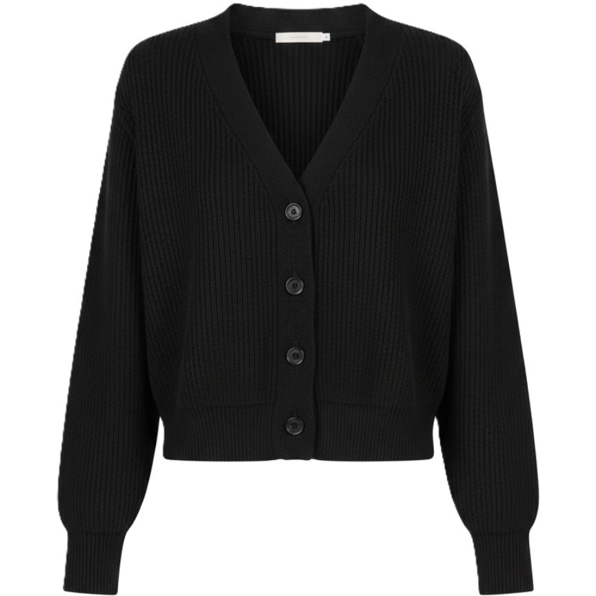 The Lhotse V-Neck Cardigan Chunky Knit Himalayan Cashmere For Women