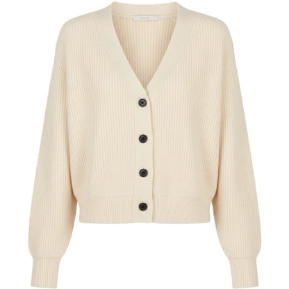 The Lhotse V-Neck Cardigan Chunky Knit Himalayan Cashmere For Women