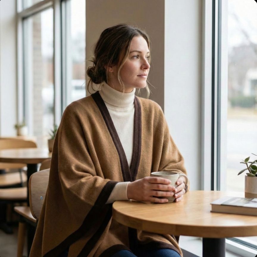 The Artisan Cape | 100% Pure Himalayan Cashmere