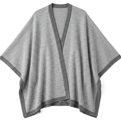 The Artisan Cape | 100% Undyed Pure Himalayan Cashmere