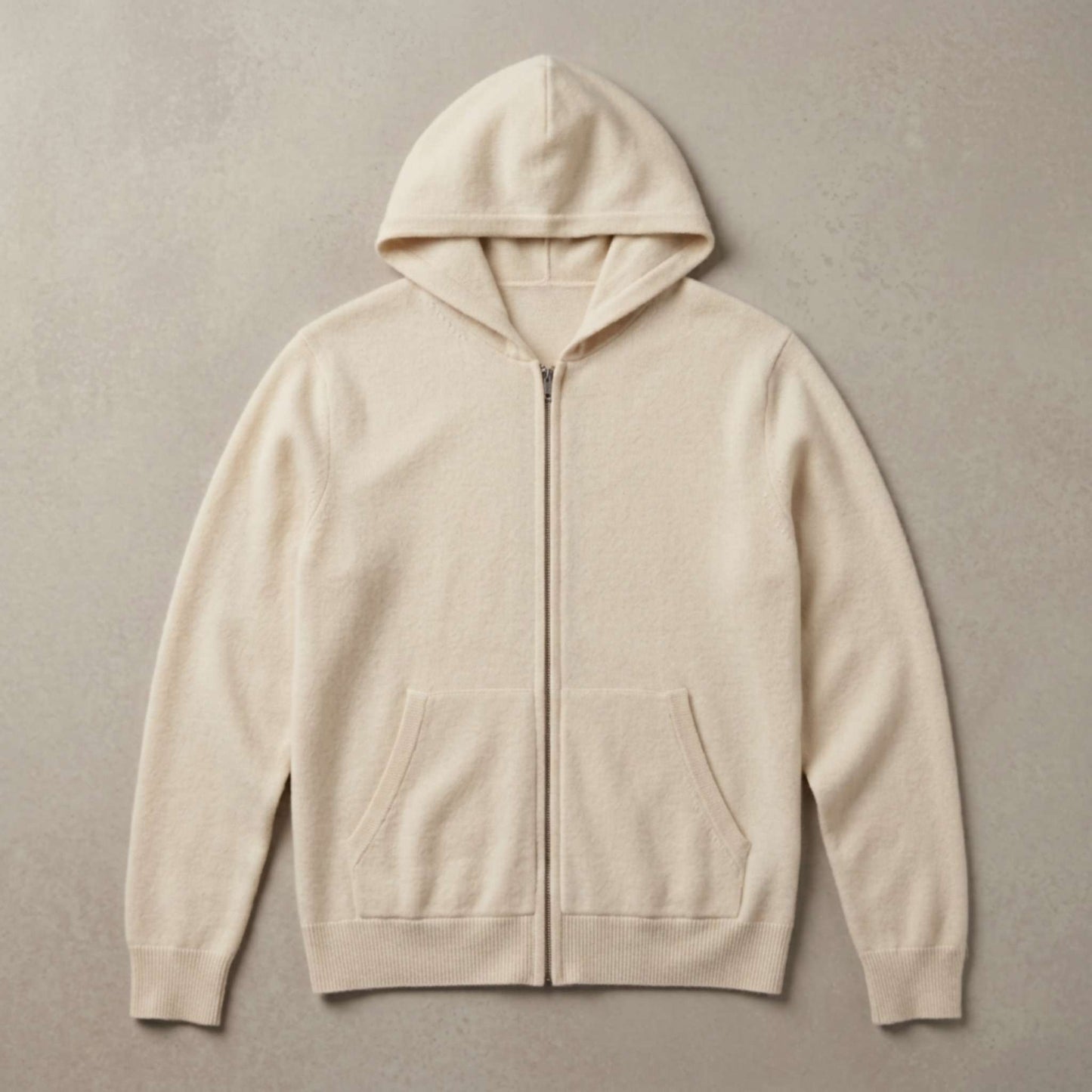 Original Kora Zip Himalayan Cashmere Hoodie For Men — Himalayan cashmere, view 41