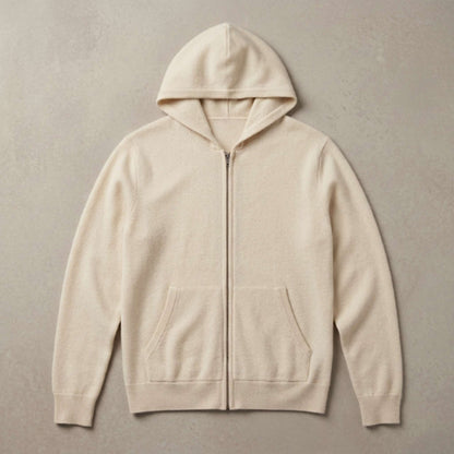 Original Kora Zip Himalayan Cashmere Hoodie For Men — Himalayan cashmere, view 41