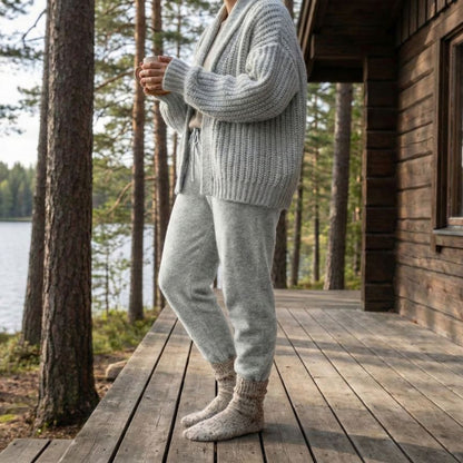 The Zenith Natural Jogger | 100% Undyed Pure Himalayan Cashmere