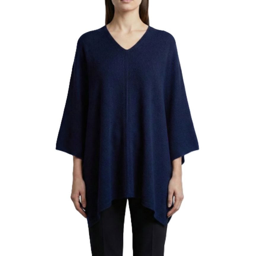 The V-Neck Poncho | 100% Pure Himalayan Cashmere