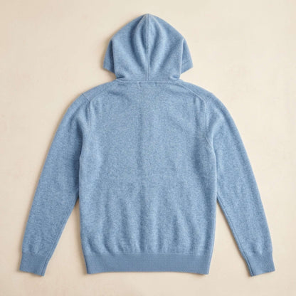Original Kora Zip Himalayan Cashmere Hoodie For Men — Himalayan cashmere, view 21
