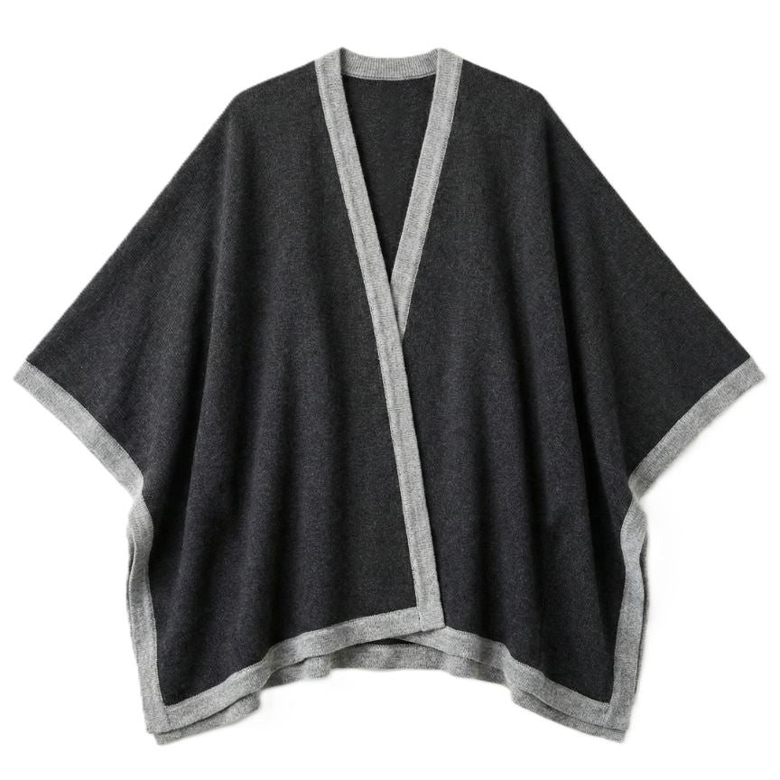 The Artisan Cape | 100% Undyed Pure Himalayan Cashmere