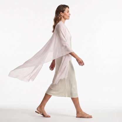 Pink and Rose Heritage Cashmere Pashmina Shawl