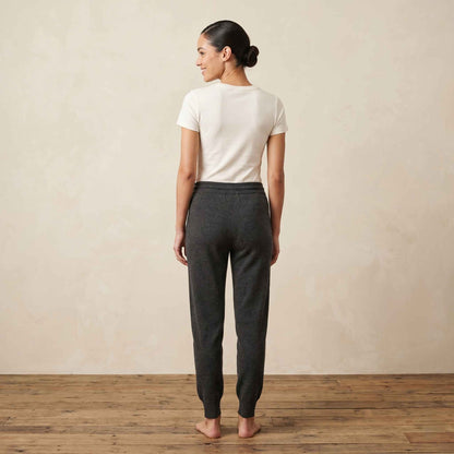 The Zenith Natural Jogger Undyed Himalayan Cashmere For Women