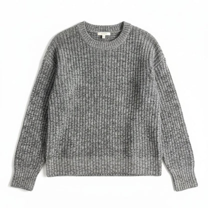 Ella Ribbed Hand-Knitted Himalayan Cashmere Sweater For Women