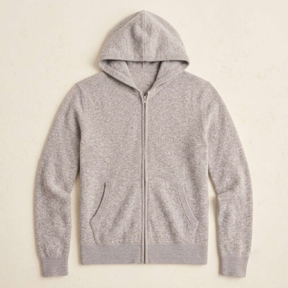 Original Kora Zip Himalayan Cashmere Hoodie For Men — Himalayan cashmere, view 57