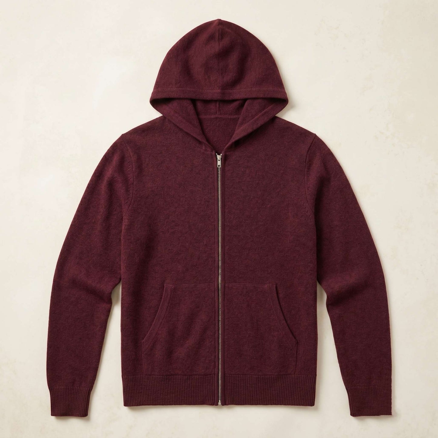 Original Kora Zip Himalayan Cashmere Hoodie For Men — Himalayan cashmere, view 11