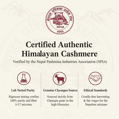 Mustang Himalayan Cashmere Hand-Finished Hoodie For Men