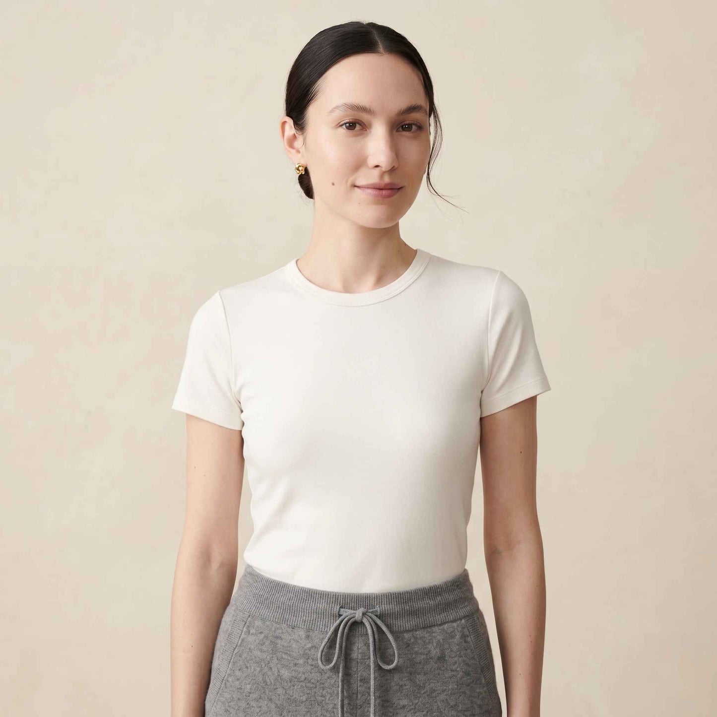 The Zenith Natural Jogger Undyed Himalayan Cashmere For Women