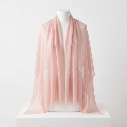 Pink and Rose Heritage Cashmere Pashmina Shawl