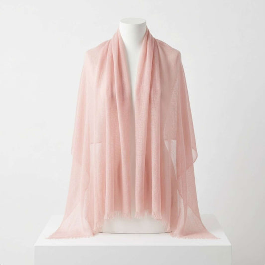Pink and Rose Heritage Cashmere Pashmina Shawl
