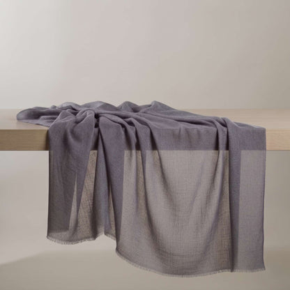 Himalayan Mist and Twilight Grey Cashmere Pashmina Shawl