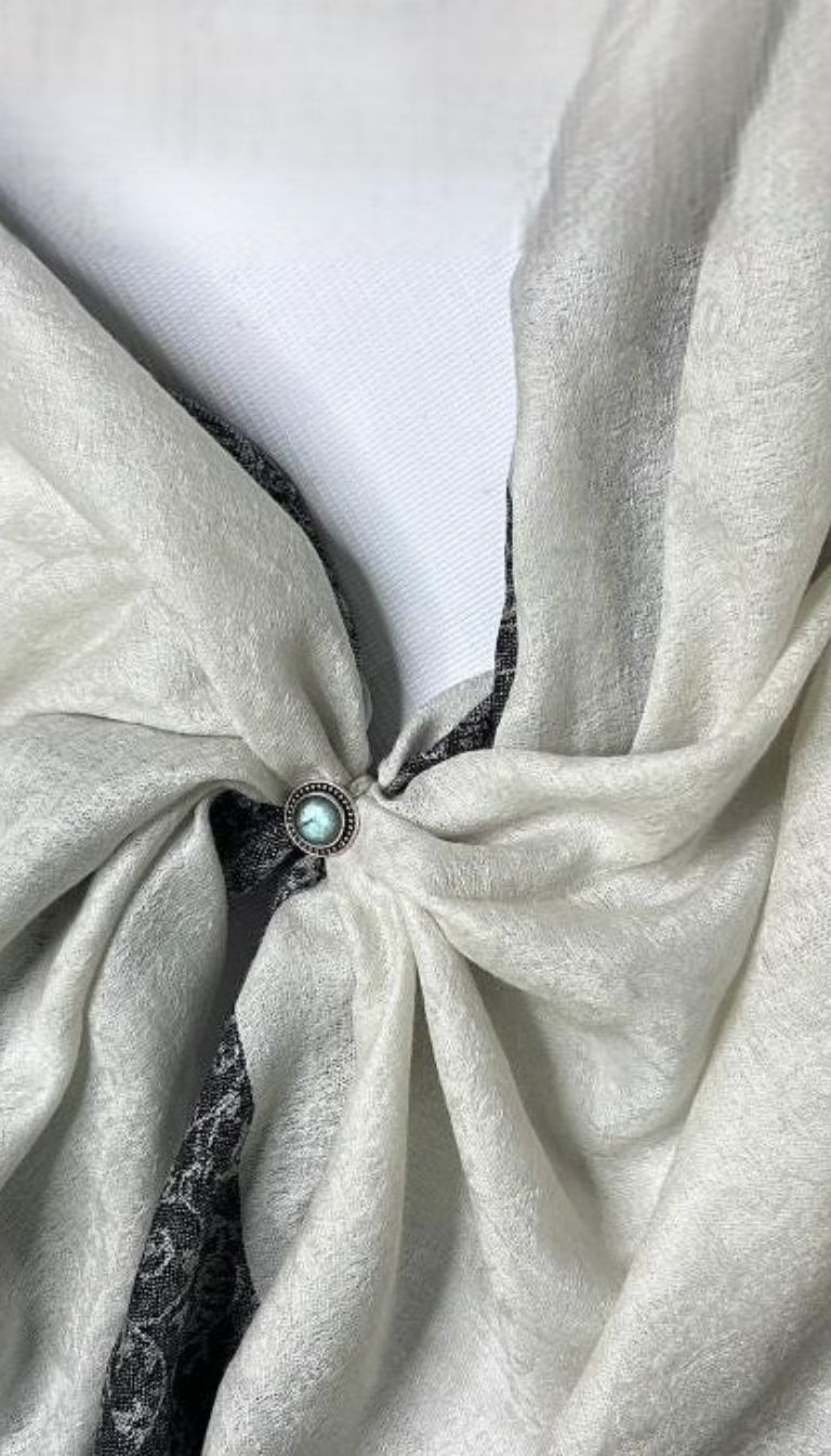 100% Pure Himalayan Cashmere Pashmina Shawl - Signature Neutral & Pattern Collection