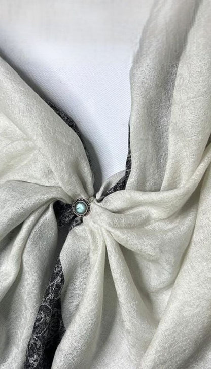 100% Pure Himalayan Cashmere Pashmina Shawl - Signature Neutral & Pattern Collection