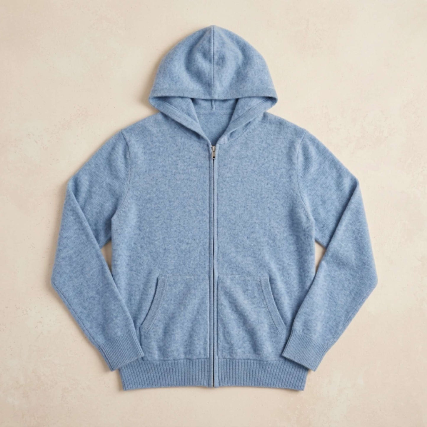 Original Kora Zip Himalayan Cashmere Hoodie For Men — Himalayan cashmere, view 22