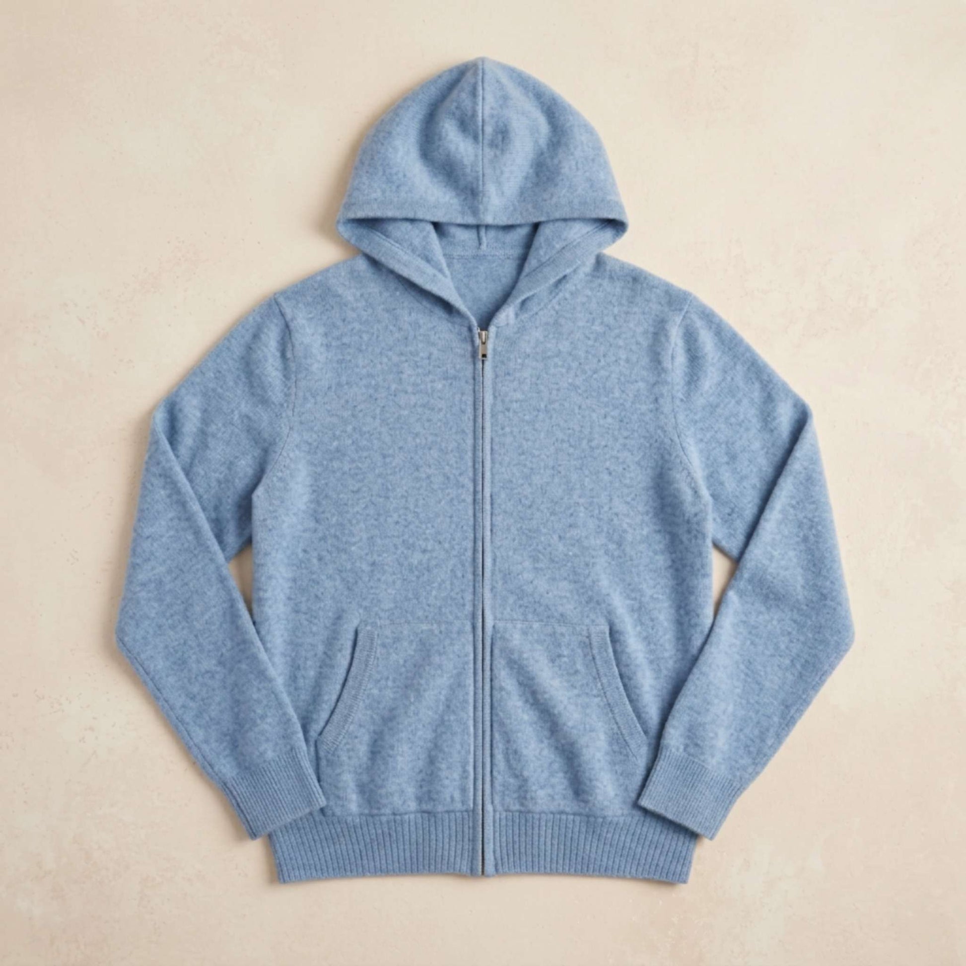 Original Kora Zip Himalayan Cashmere Hoodie For Men — Himalayan cashmere, view 22