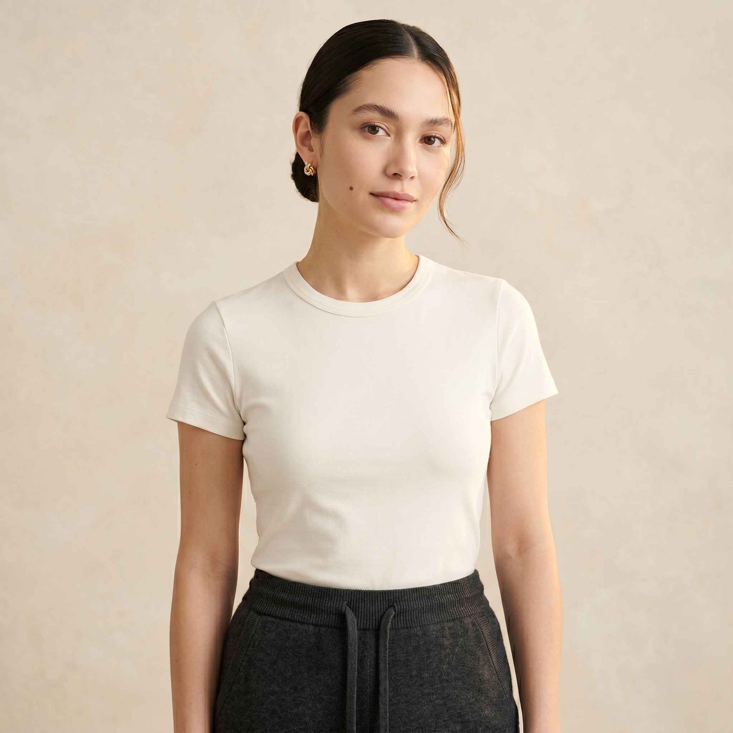 The Zenith Natural Jogger Undyed Himalayan Cashmere For Women