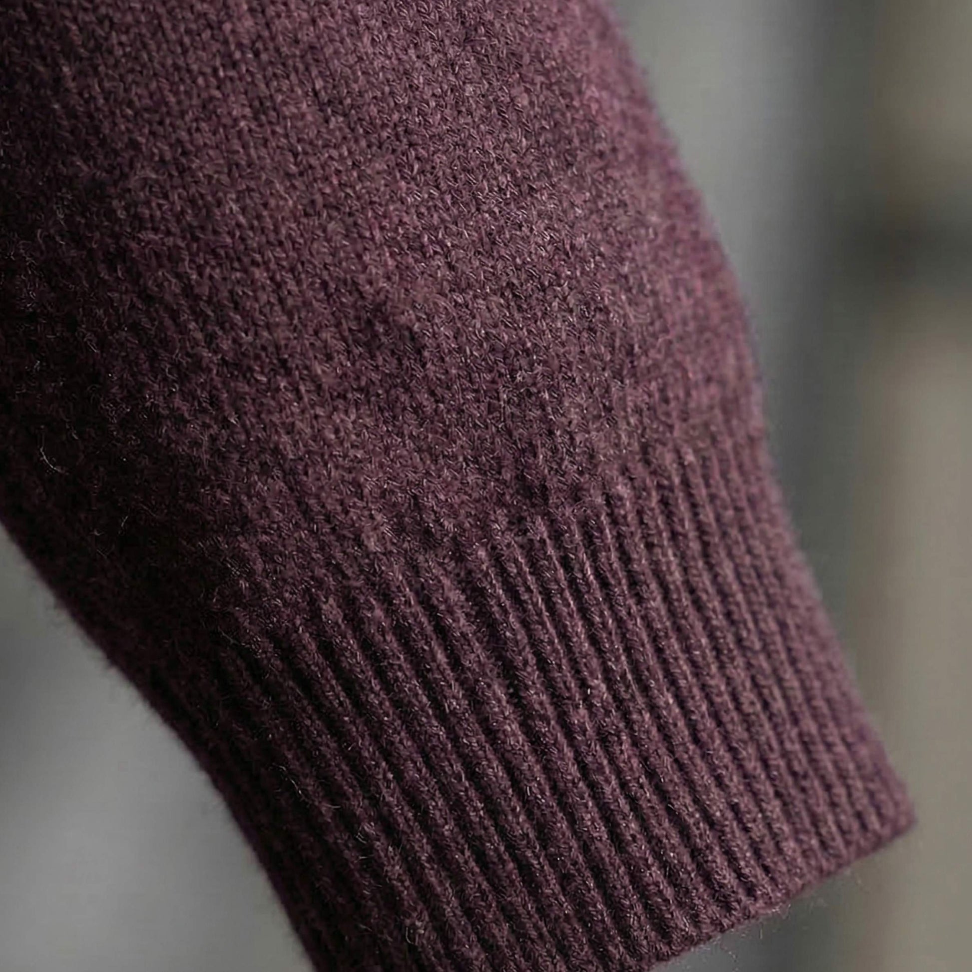 Pure Cashmere Polo Sweater | Men's Johnny Collar | 250g Himalayan Cashmere | Handcrafted in Nepal | Lumusae