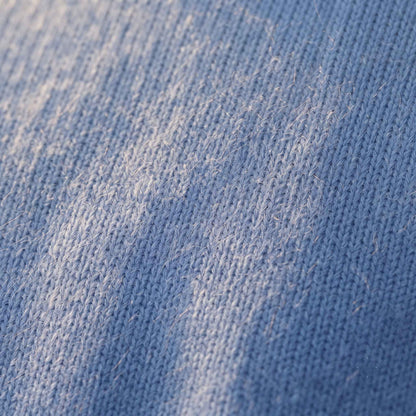 Men's cashmere half-zip sweater, Embrace in Sky blue - view 4