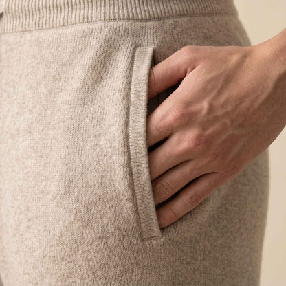 The Zenith Natural Jogger Undyed Himalayan Cashmere For Women