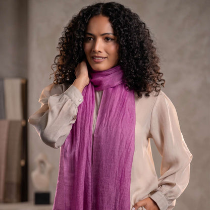 Pink and Rose Heritage Cashmere Pashmina Shawl