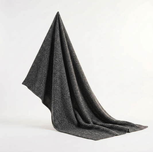 Heirloom Honeycomb Pure Himalayan Cashmere Throw