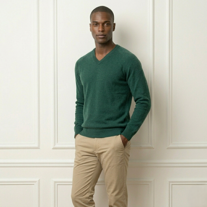 Exclusive Pine Original V-Neck Full sleeve Cashmere Sweater for Men