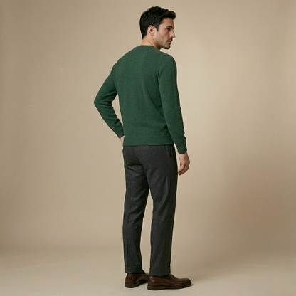 Exclusive Pine Original V-Neck Full sleeve Himalayan Cashmere Sweater 