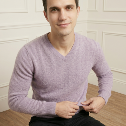 Fog Original V-Neck Full sleeve Himalayan Cashmere Sweater