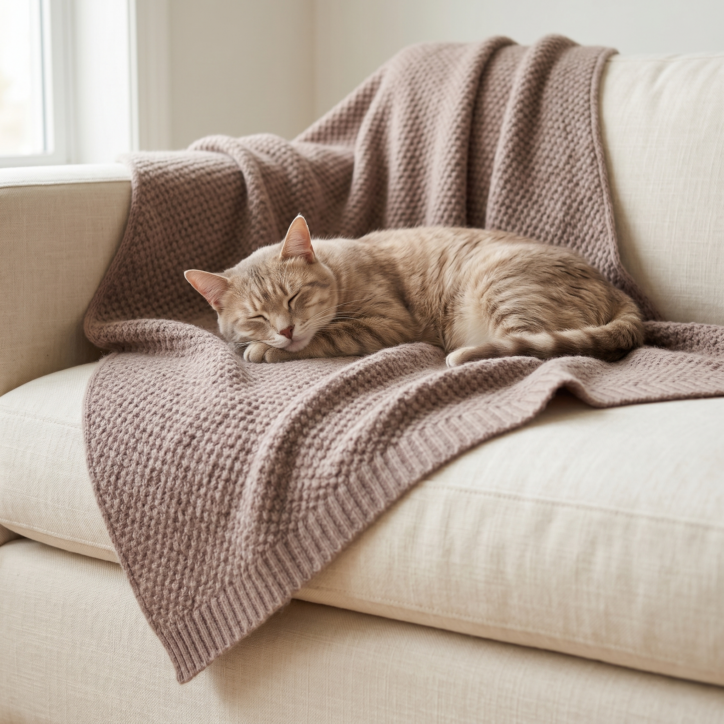 Heirloom Honeycomb Pure Himalayan Cashmere Throw