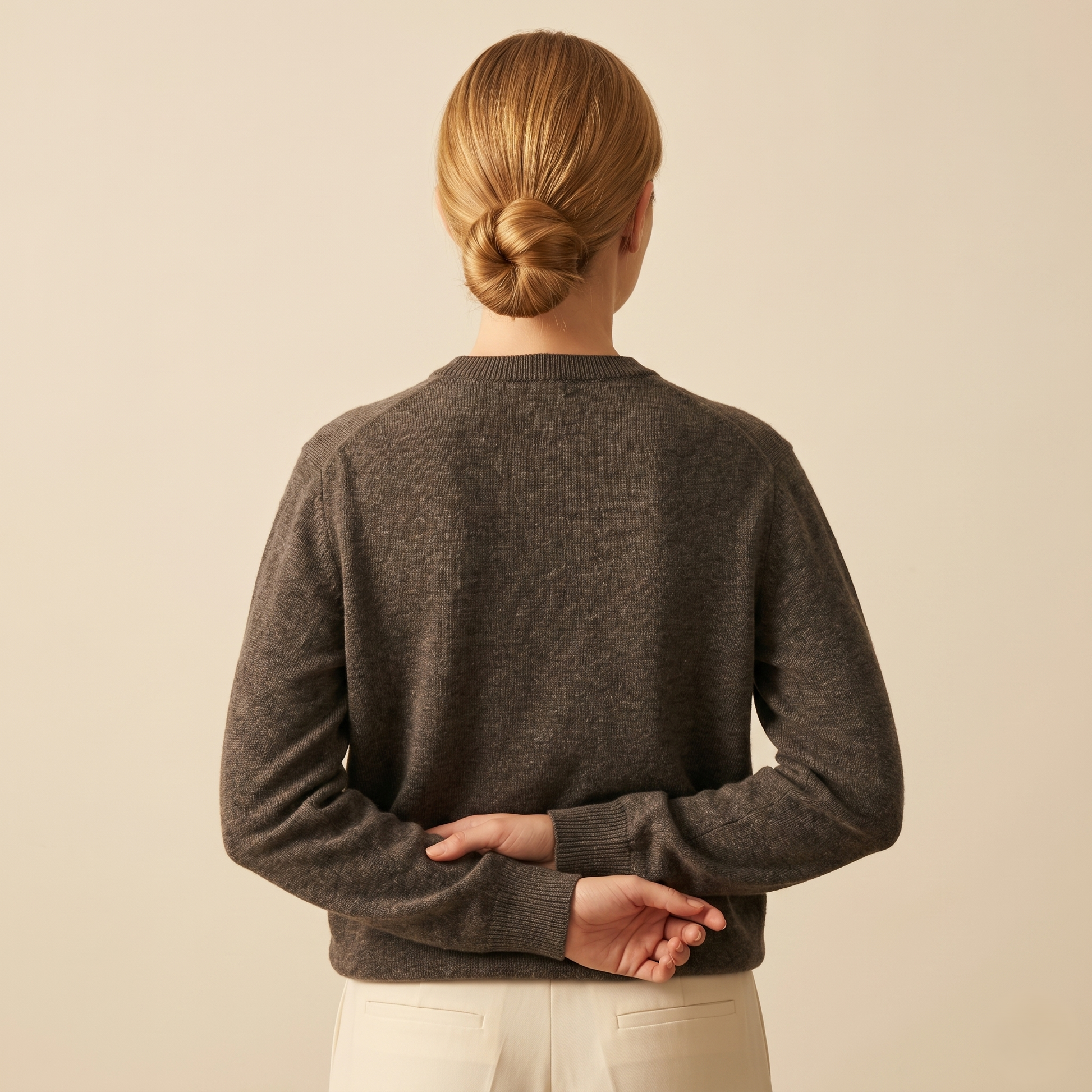 Himalayan Cashmere Original Crewneck Sweater For Women