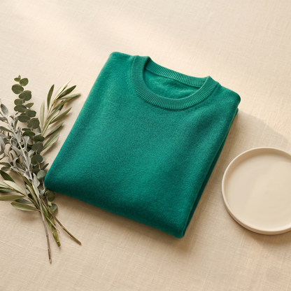 Himalayan Cashmere Original Crewneck Sweater For Women