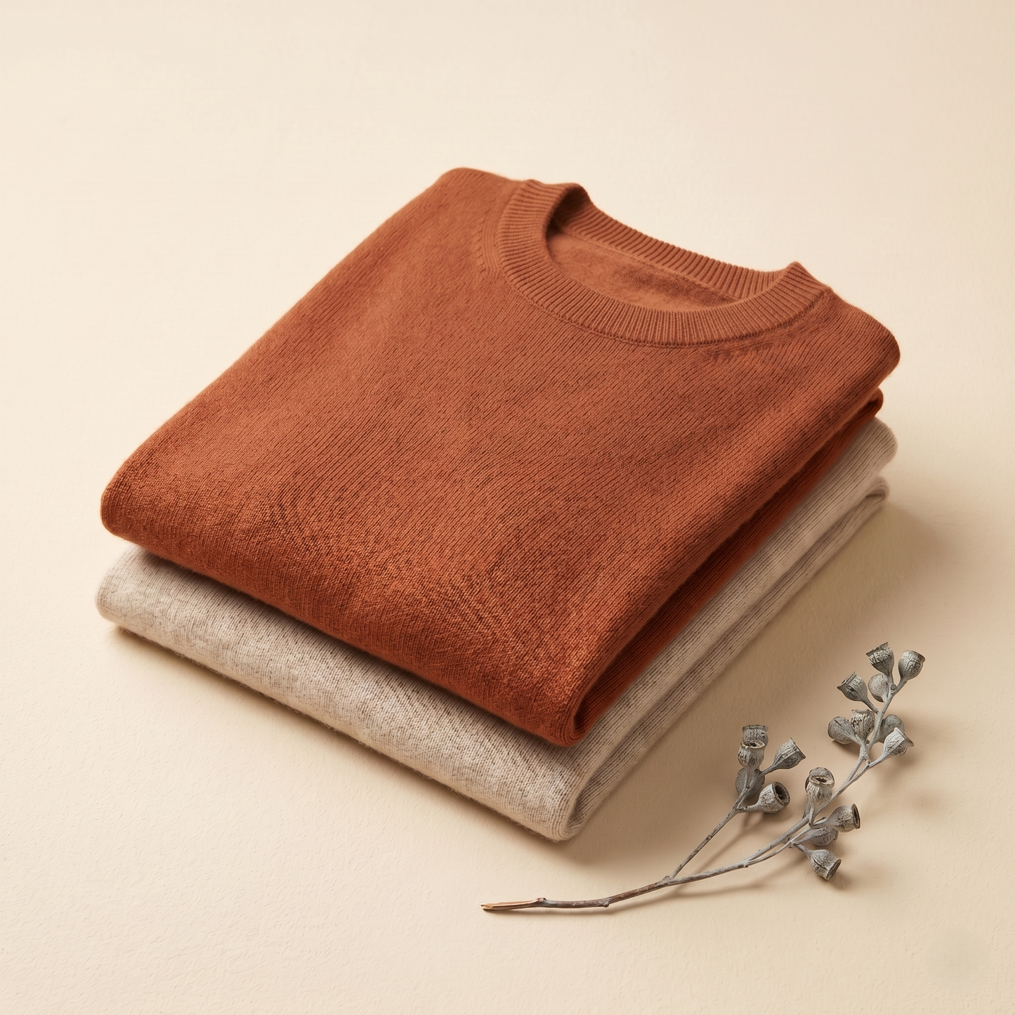 Himalayan Cashmere Original Crewneck Sweater For Women